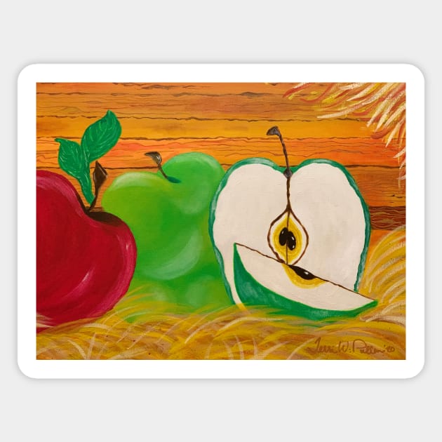 Farmhouse Apples Sticker by Terrisart